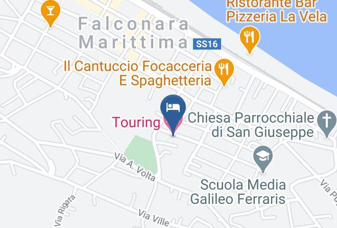 Ancona - Touring Hotel Maps