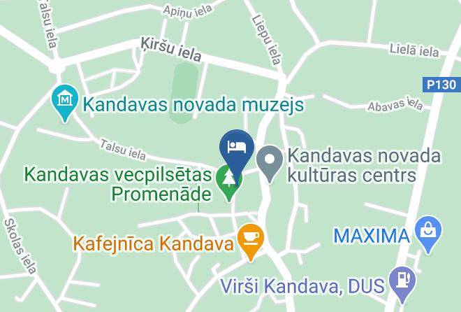 Kandava - Tourism And Relaxation Centre Plosti Maps
