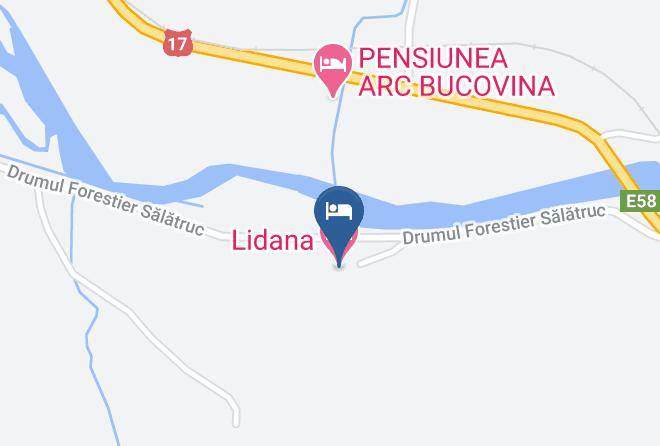 Vama - Tourist Complex Lidana Maps