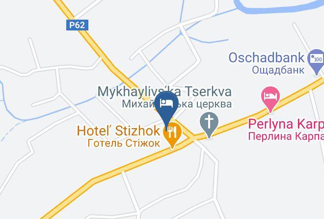 Vyzhnytsia Raion - Tourist Complex Stizhok Maps