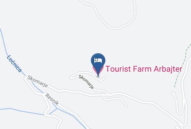 Zgornje Zrece - Tourist Farm Arbajter Maps