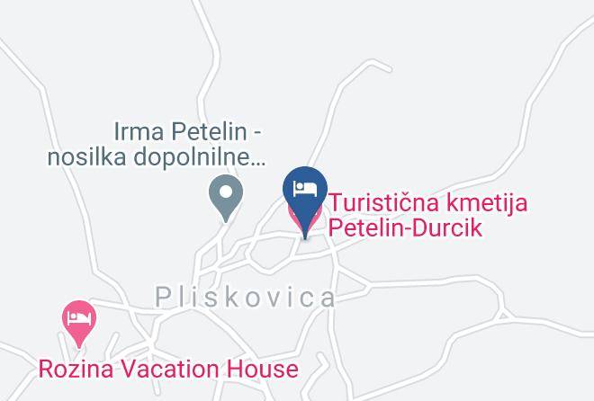 Sezana - Tourist Farm Petelin Durcik Maps