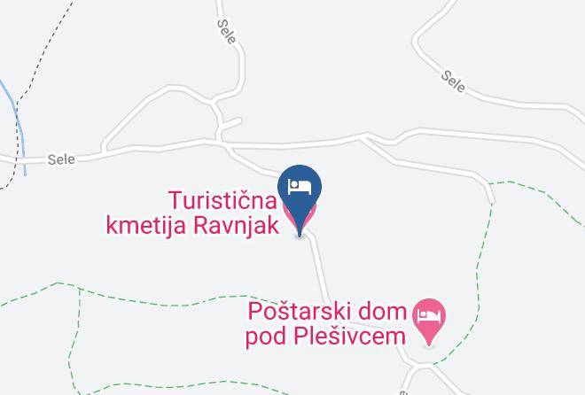 Slovenj Gradec - Turisticna Kmetija Ravnjak Maps