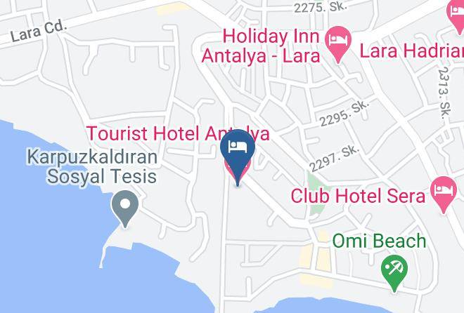 Muratpasa - Tourist Hotel Antalya Maps