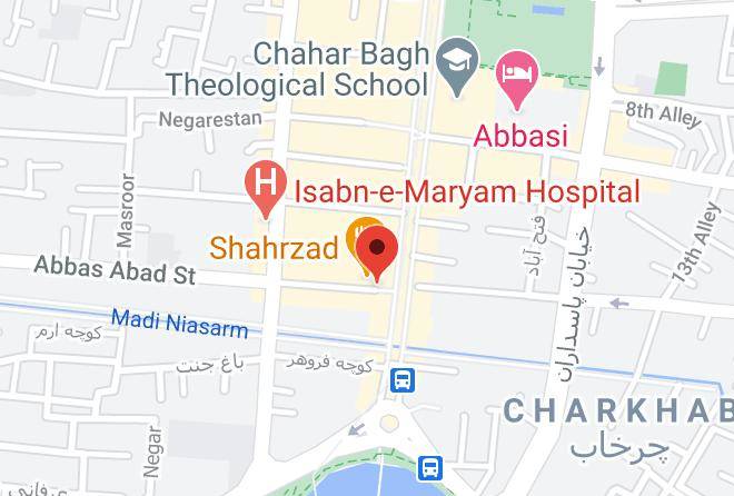 Isfahan - Tourist Hotel Maps