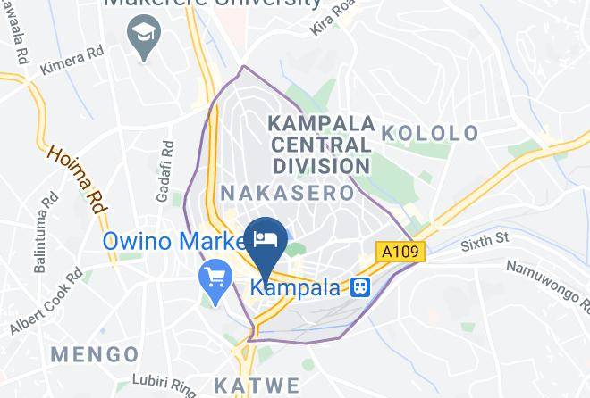 Kampala Cityncil - Tourist Hotel Maps
