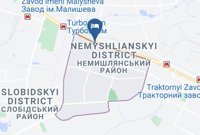 Kharkiv - Tourist Hotel Maps
