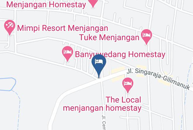 Buleleng Regency - Tourist Information Menjangan Bali Maps