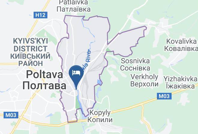 Tourist Poltava Map