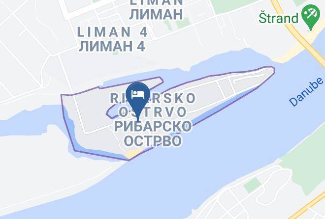 Juzno Backi - Tourist Resort Ribarsko Ostrvo Maps