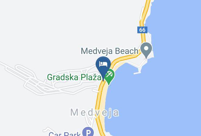 Lovran - Tourist Settlement Medveja Maps