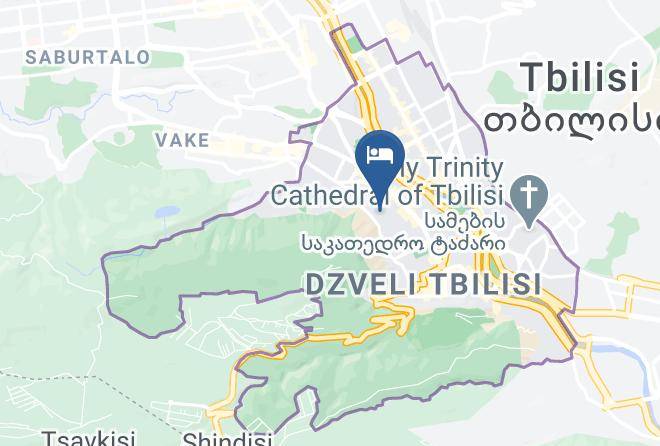 Tbilisi - Tourist Yard Old Tbilisi 2 Maps