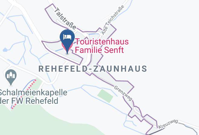 Sachsische Schweiz Osterzgebirge - Touristenhaus Familie Senft Maps
