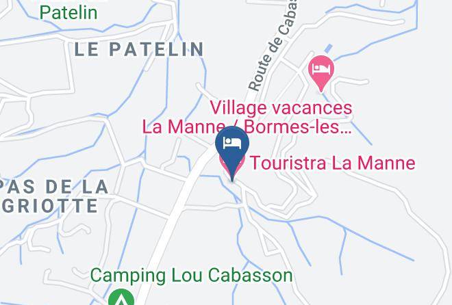Touristra La Manne Map