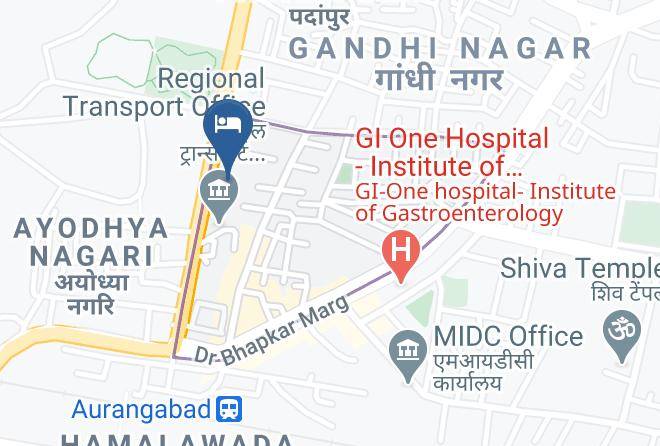 Aurangabad - Tourists Home Hotel Maps