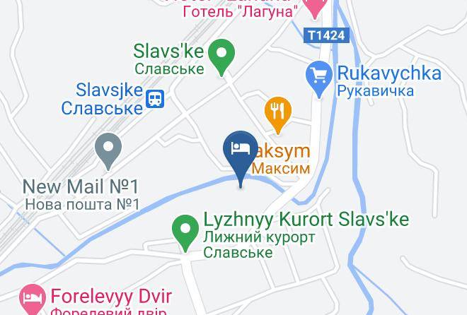 Skole Raion - Tourkomplex Karpaty Maps