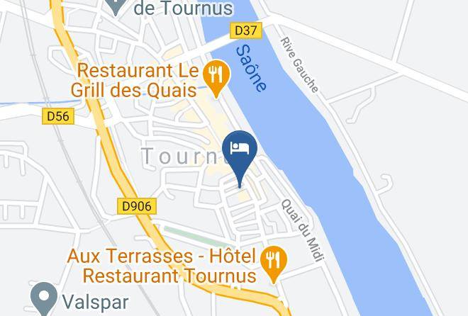 Saone Et Loire - Tournus Castrum Romain Maps