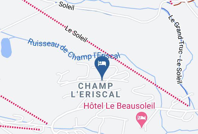 Savoie - Toussuire Ski Maps