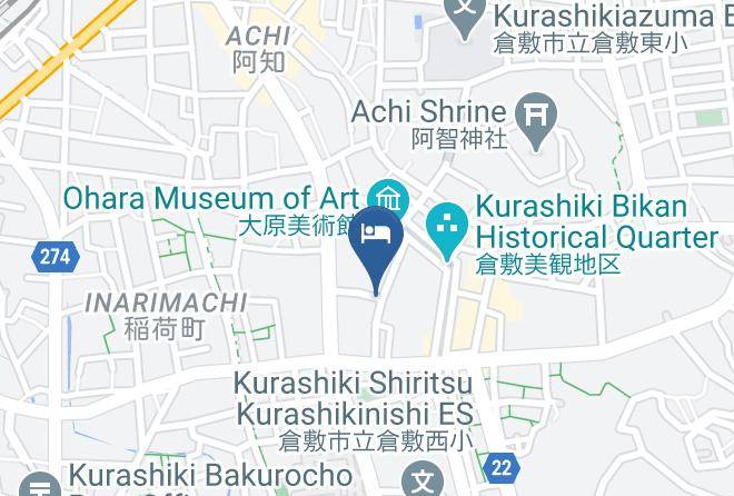 Kurashiki City - Toutou Kurashiki Nikai No Yado Maps