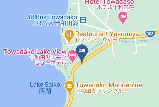 Kosaka Townkazuno District - Towadako Yuugetsu Maps