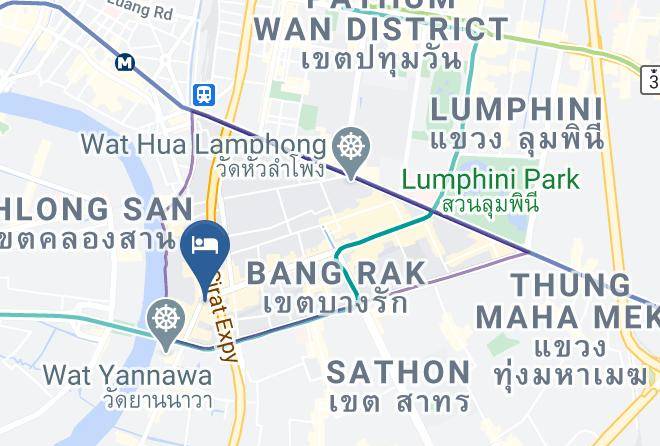 Phra Nakhon - Tower Club At Lebua Maps