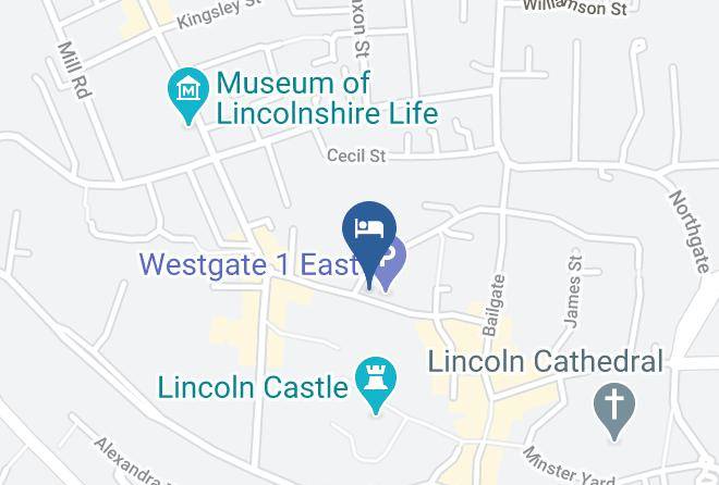 Lincs - Tower Hotel Lincoln Maps