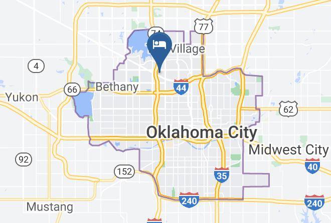 Embassy Suites By Hilton Oklahoma City Northwest Map
