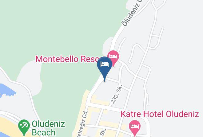 Fethiye - The Tower Hotel Maps