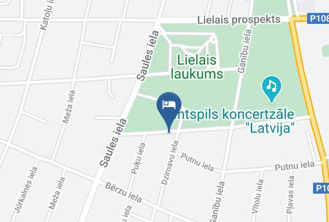 Ventspils - Tower Hotel Maps