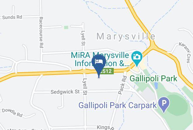 Murrindindi - Tower Motel Maps