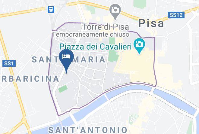 Pisa - Tower's Garden Maps