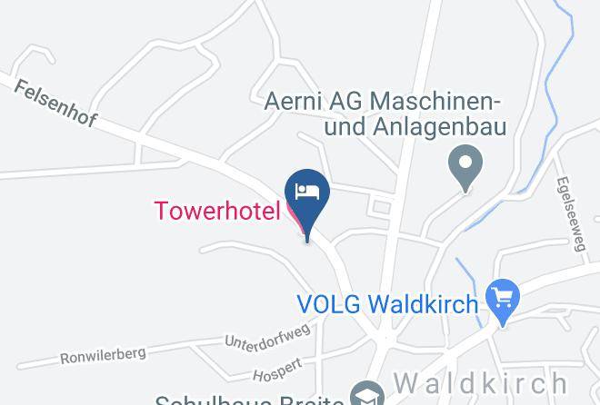 Sankt Gallen - Towerhotel Maps