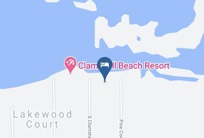 Towering Pines Resort Map