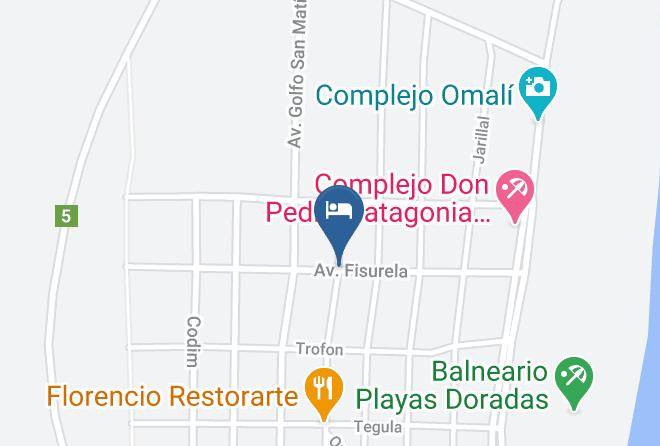 San Antonio Oeste - Towers Playas Doradas Maps