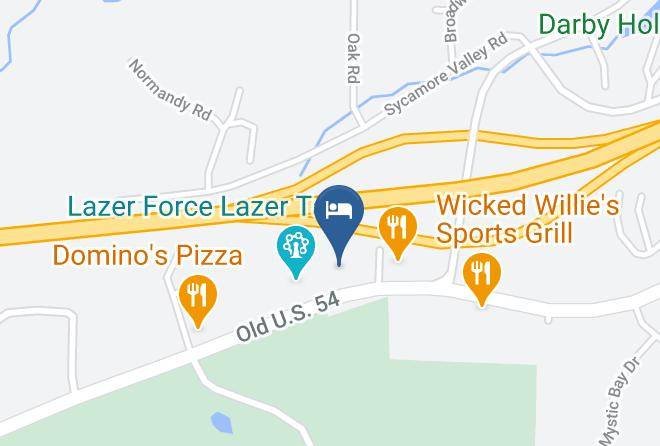 Town & Country Motel Map