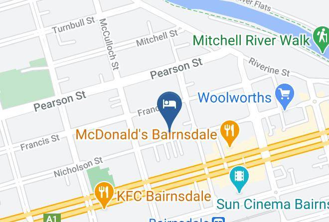 East Gippsland - Town Central Motel Maps