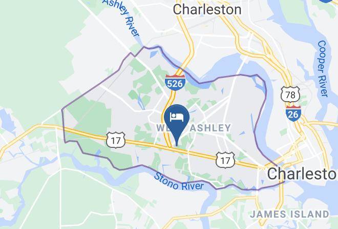 Charleston - Town & Country Inn And Suites Maps