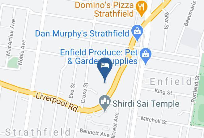 Strathfield - Town & Country Motel Maps