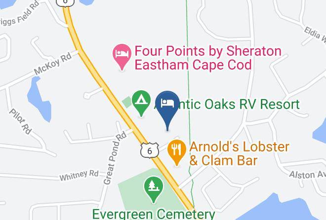 Town Crier Motel Map