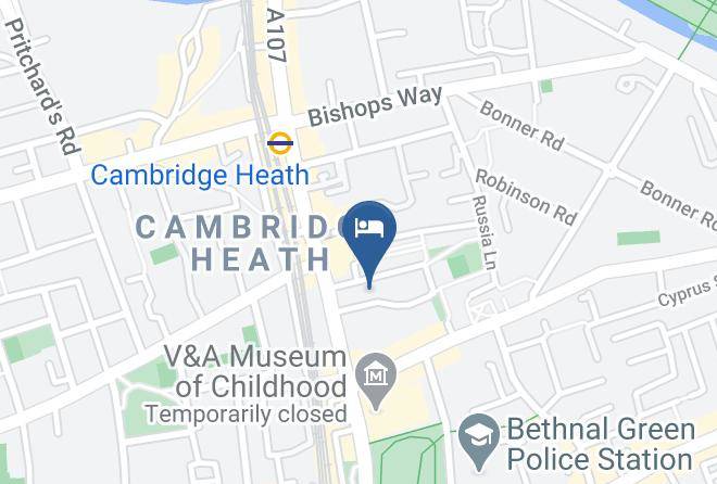 London - Town Hall Hotel & Apartments Maps