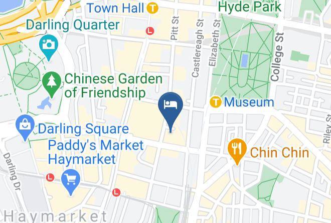 Sydney - Town Hall Massage Maps