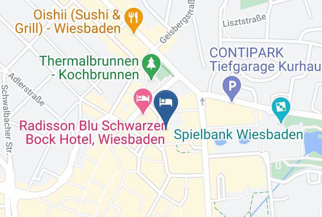 Wiesbaden - Town Hotel Wiesbaden Maps