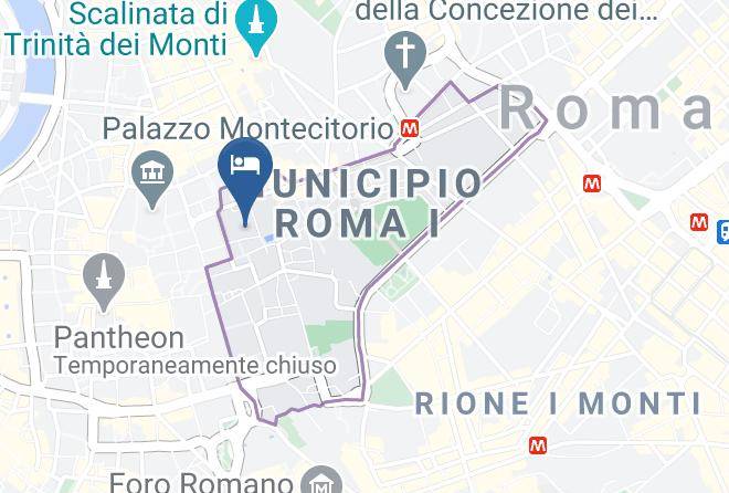 Rome - Town Housse Hotel Maps