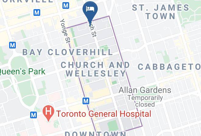Toronto - Town Inn Suites Toronto Maps