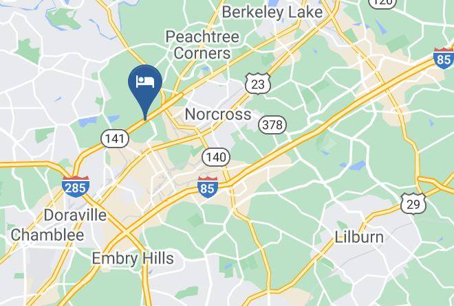Gwinnett - Towneplace Suites By Marriott Atlanta Norcross Peachtree Corners Maps