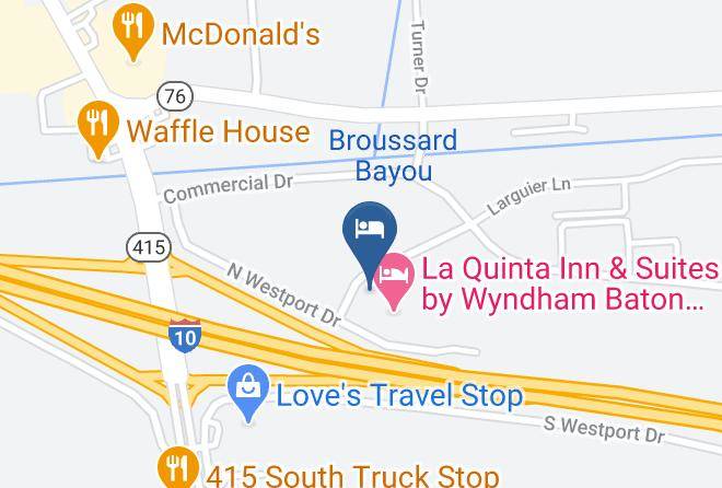 West Baton Rouge Par - Towneplace Suites By Marriott Baton Rouge Port Allen Maps