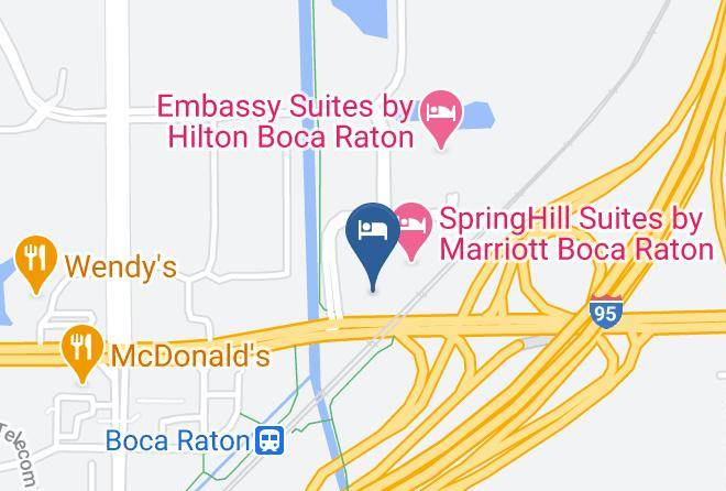 Palm Beach - Towneplace Suites By Marriott Boca Raton Maps