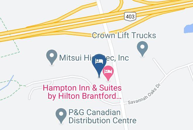 Brant - Towneplace Suites By Marriott Brantford And Conference Centre Maps