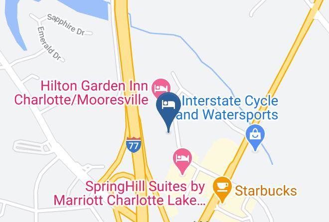 Towneplace Suites By Marriott Charlotte Mooresville Map