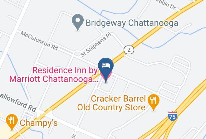 Hamilton - Residence Inn By Marriott Chattanooga Near Hamilton Place Maps
